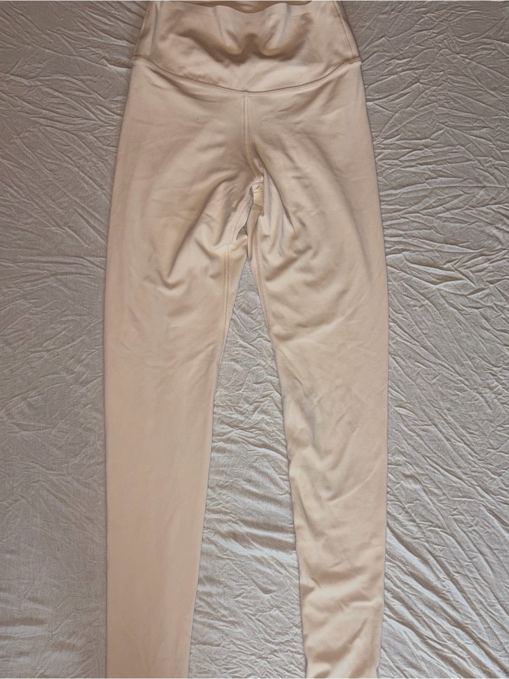 Victoria’s Secret PINK cream activewear leggings